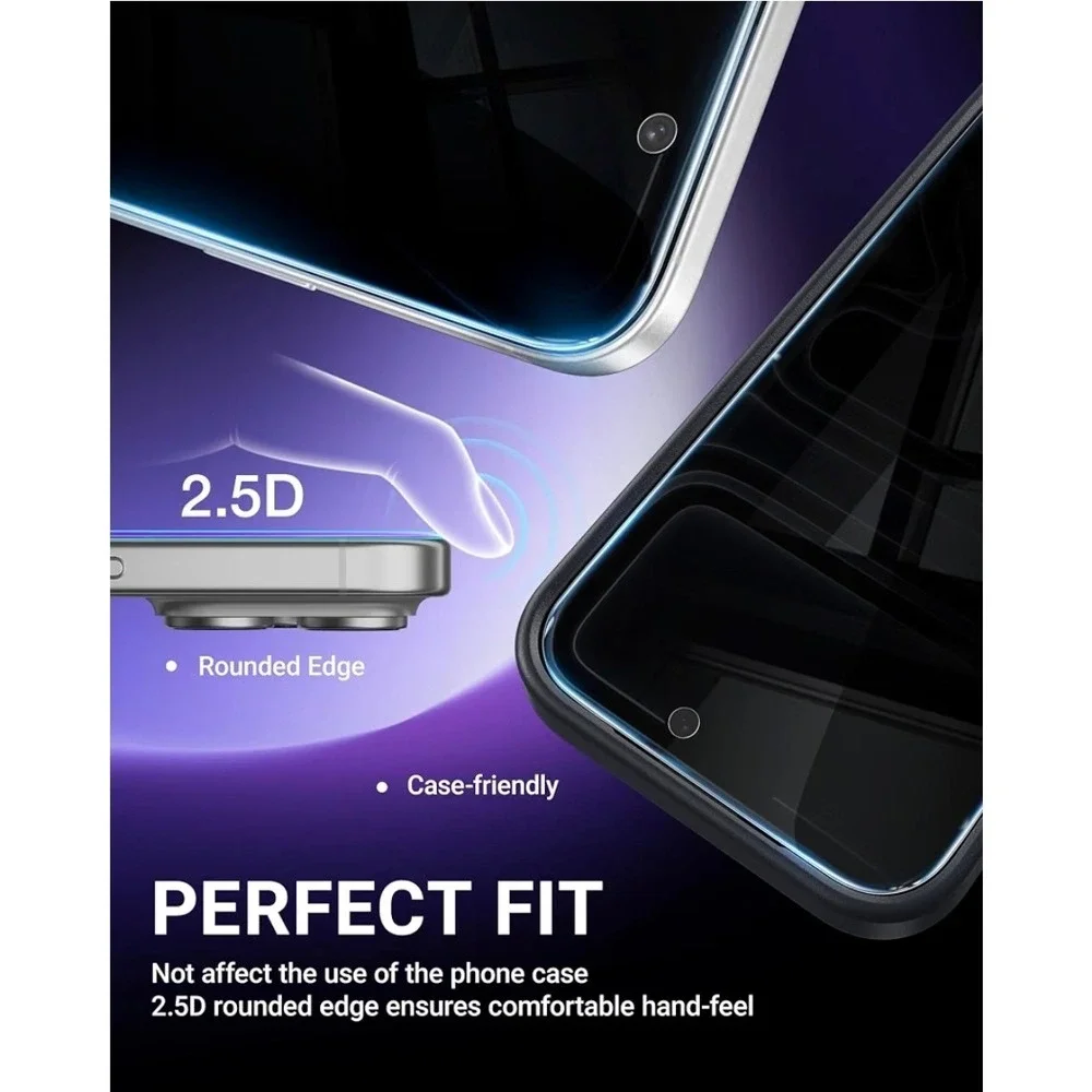 NIMASO for iPhone Screen Protector Privacy‎ 2 Pack, 6.1-Inch